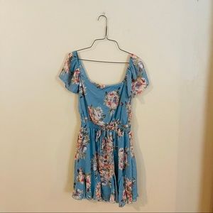 NWT Blue Floral Dress